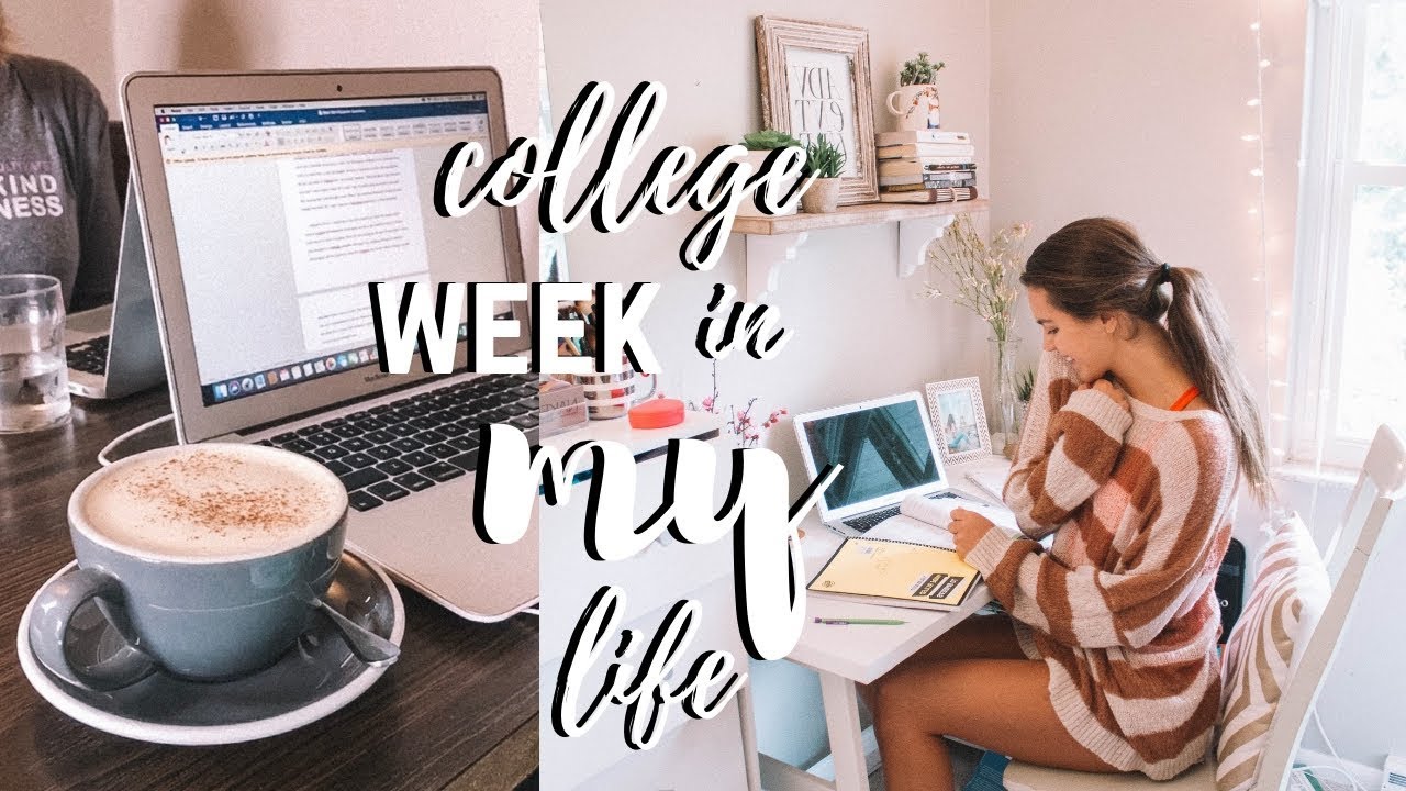 college week in my life! | brunch, studying, classes, & working out!