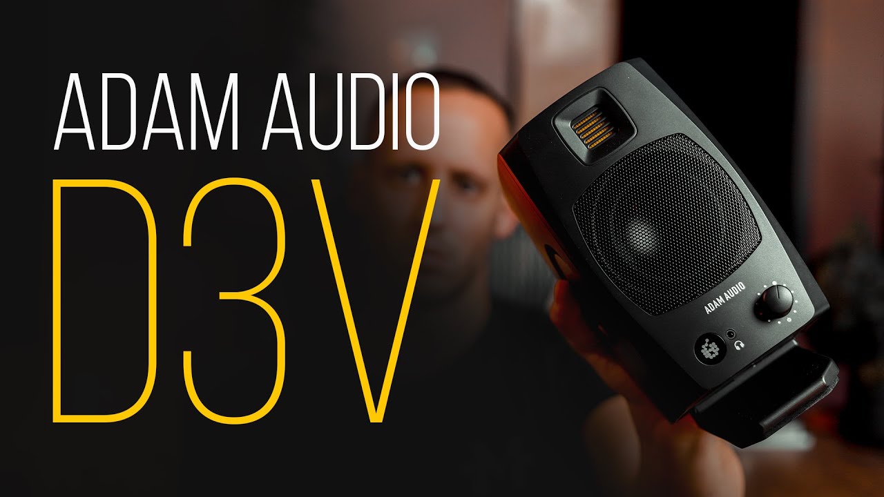 Best Desktop Studio Monitors: ADAM Audio D3V Full Review