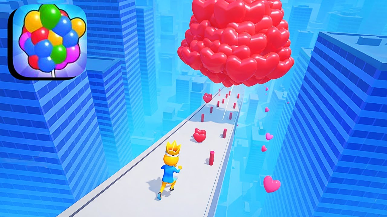 Balloon Run ​- All Levels Gameplay Android,ios (Part 42 )