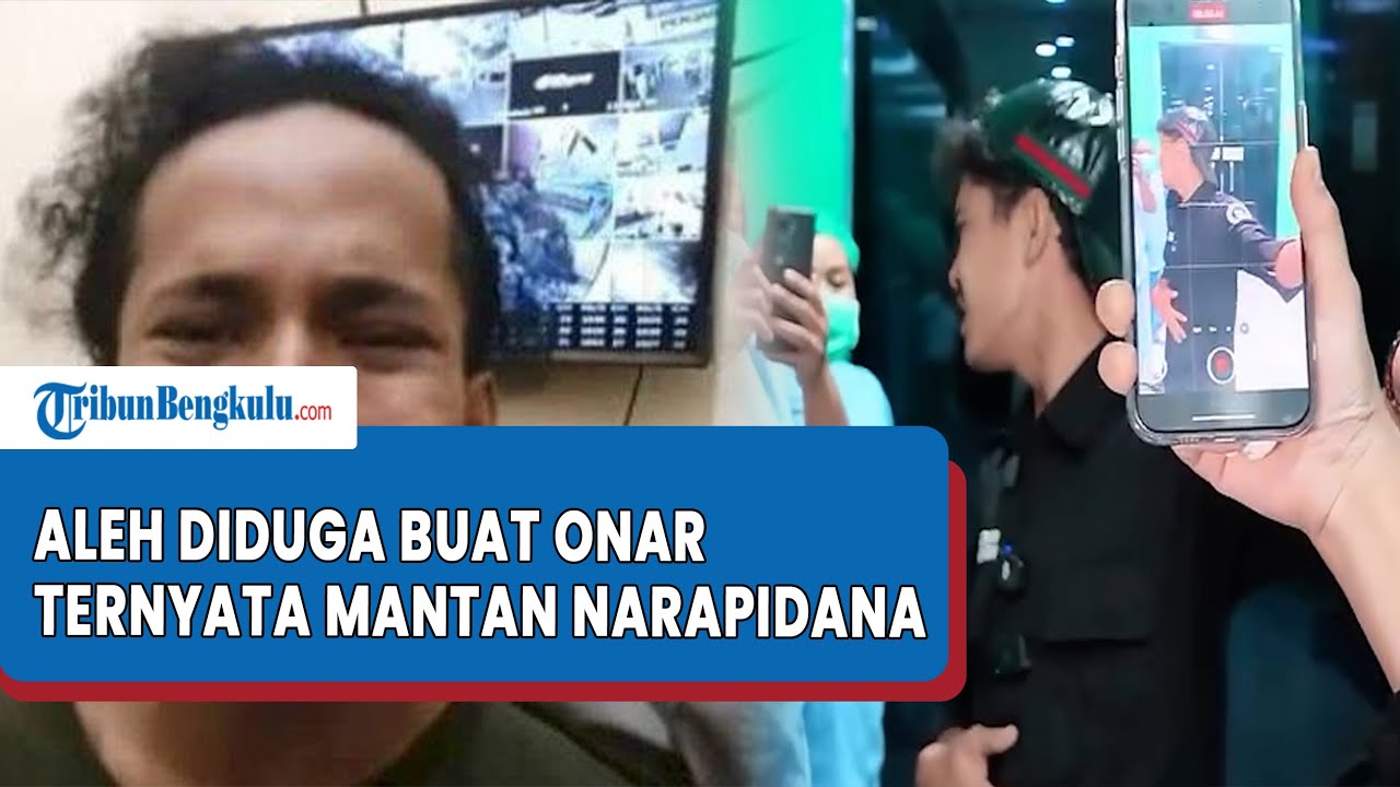 Sosok Konten Kreator Aleh yang Diduga Buat Onar di RS Pirngadi, Ternyata Mantan Narapidana