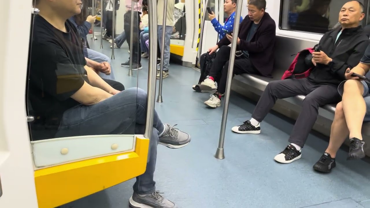 [Two Lines, One Train] Shenzhen Metro Line 2+8 Journey from Liantang Checkpoint to Shatoujiao