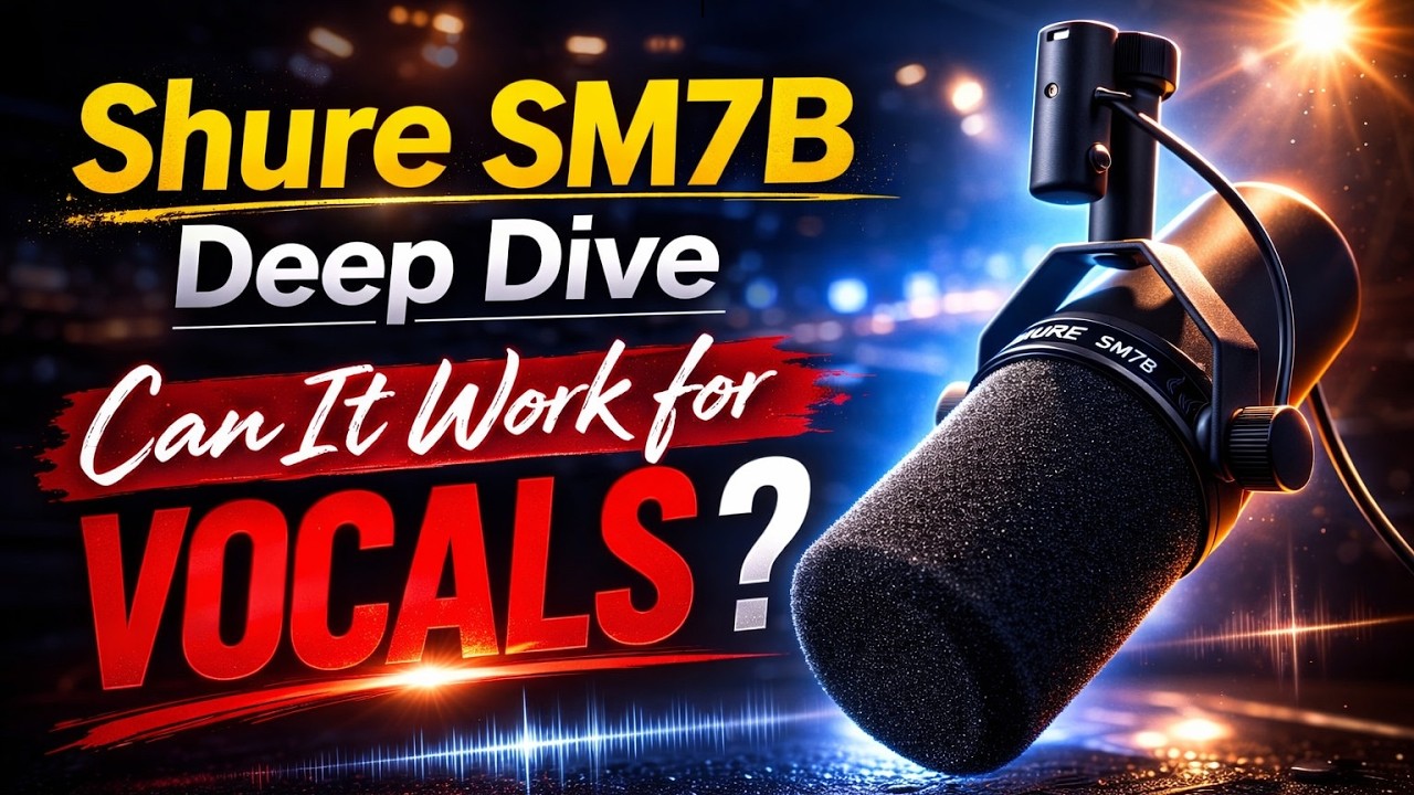 Shure SM7B Sound Test | Dry vs Mix Explained