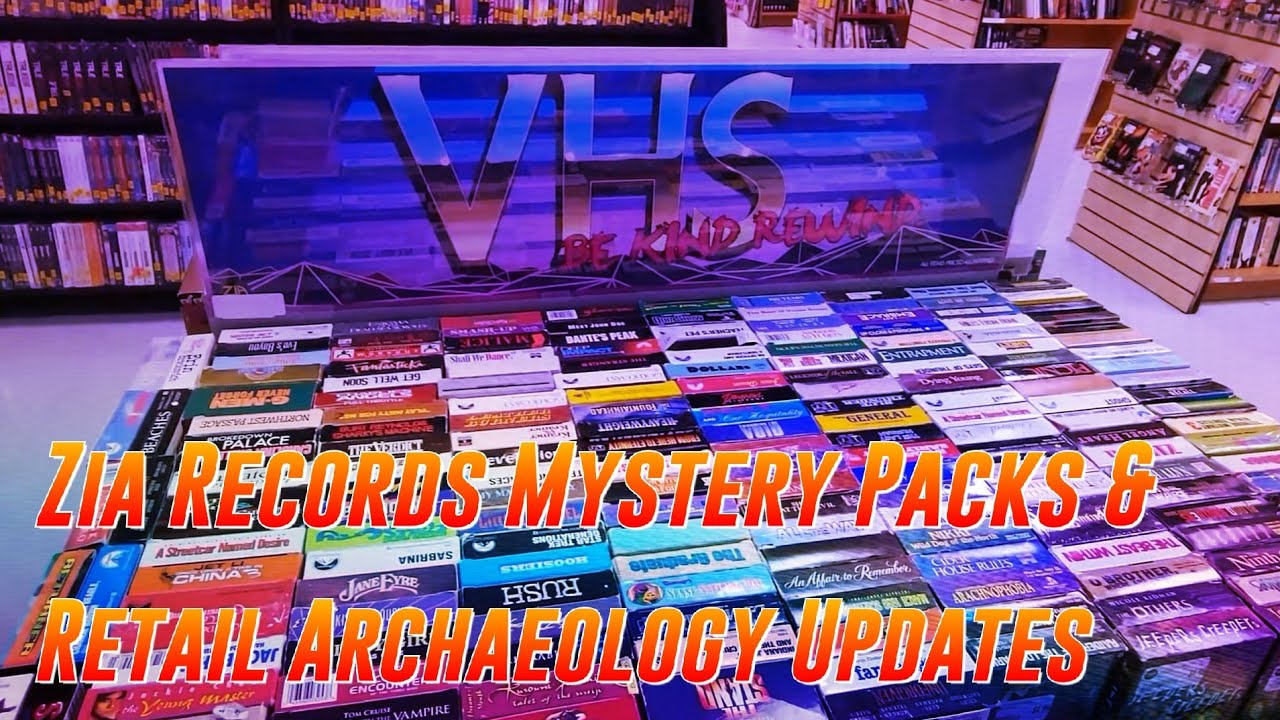 Zia Records Mystery Packs & Retail Archaeology Updates