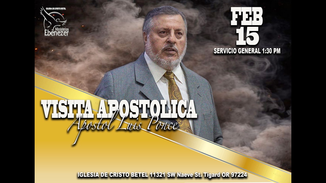 Visita Apostolica | Apostol Luis Ponce | 2 - 15 - 26