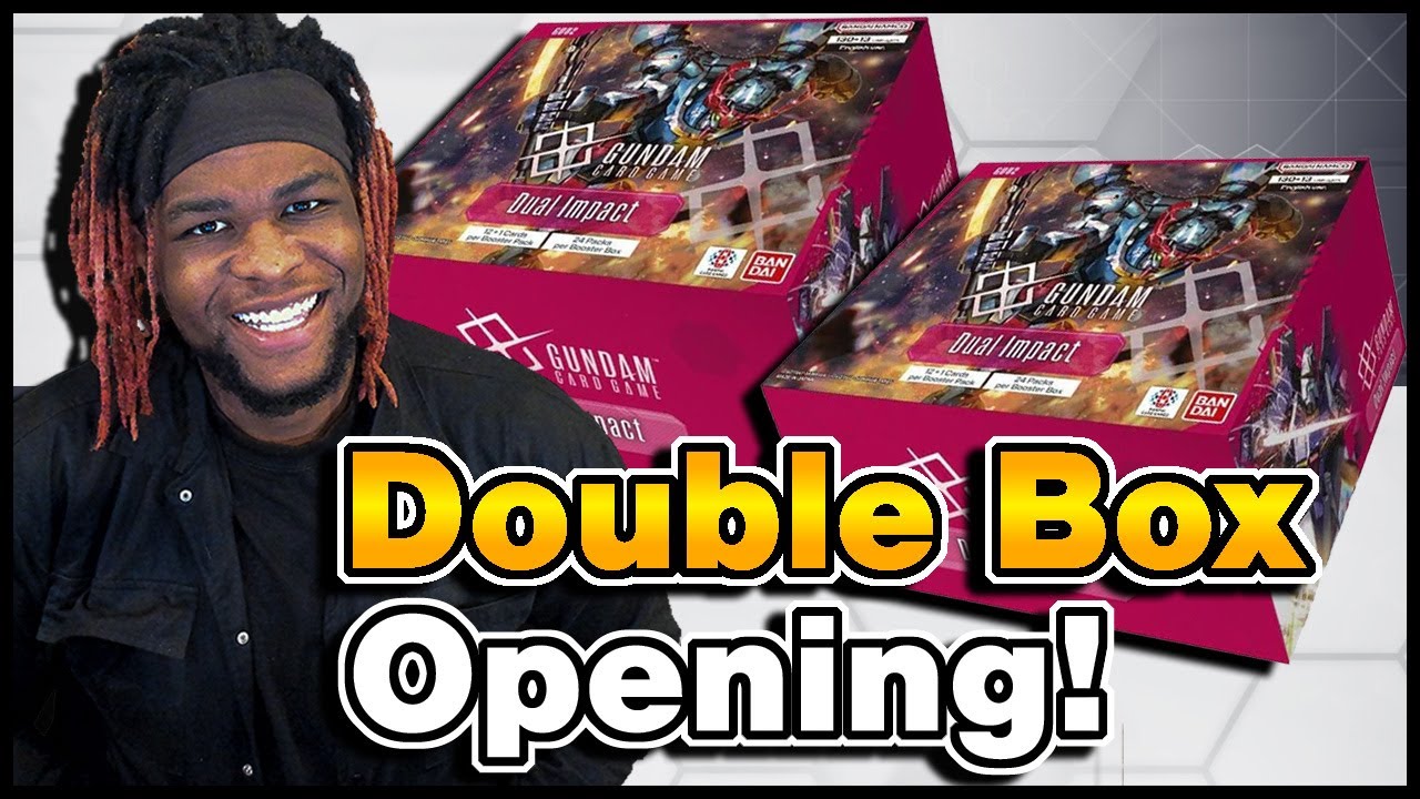 Я НАШЁЛ ТОВАР! (Едва-едва) Открытие коробки Gundam Card Game Double GD02 Dual Impact!