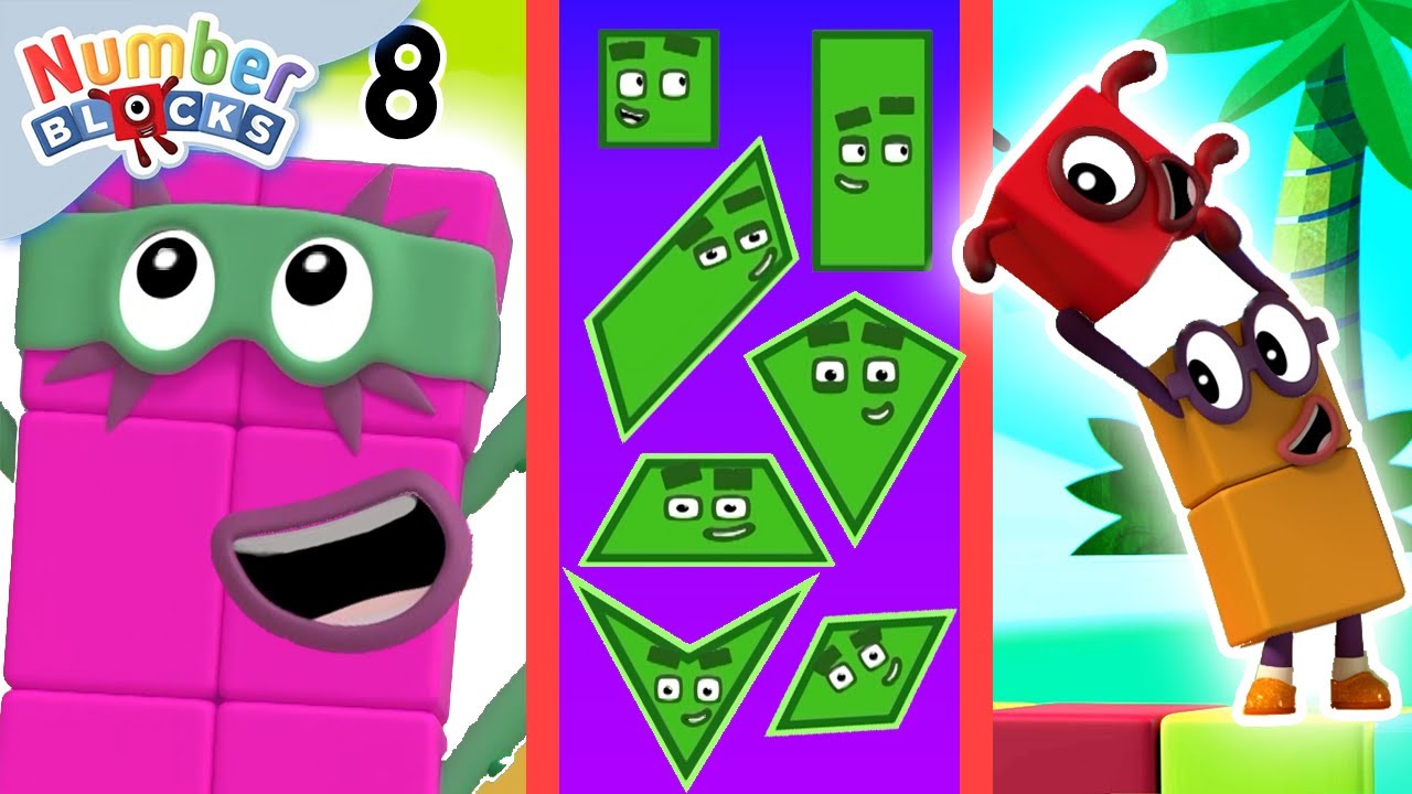 🔢🤠🎉🚀🎶 When Numbers are alive! | Patterns and Palaces, Superhero Numbers, Geometry! | Learn to Count