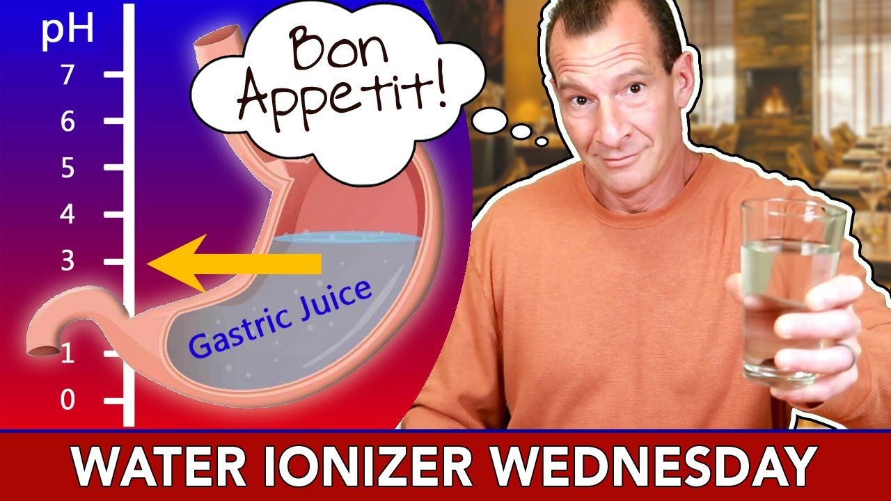 Should You Drink Alkaline, Ionized Water With A Meal? Gastric Juice Explained