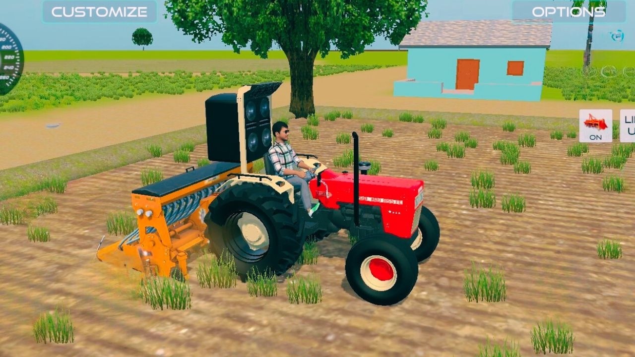 Tractor Driving in Indian Village Simulator 3D | Complete Farming Walkthrough