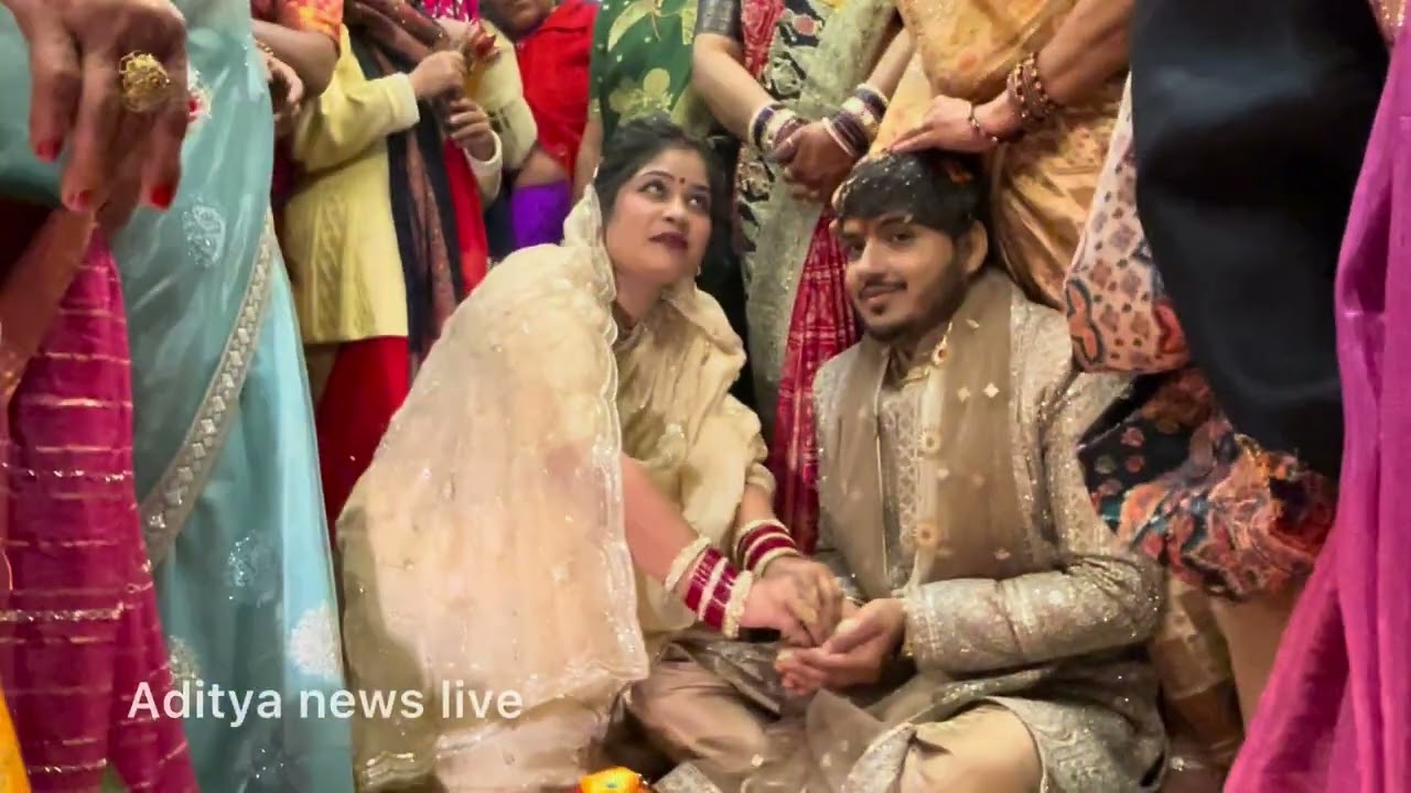 Ankush Raja के तिलक के बाद हुआ चुमावन देखे पूरा वीडियो #ankushraja 