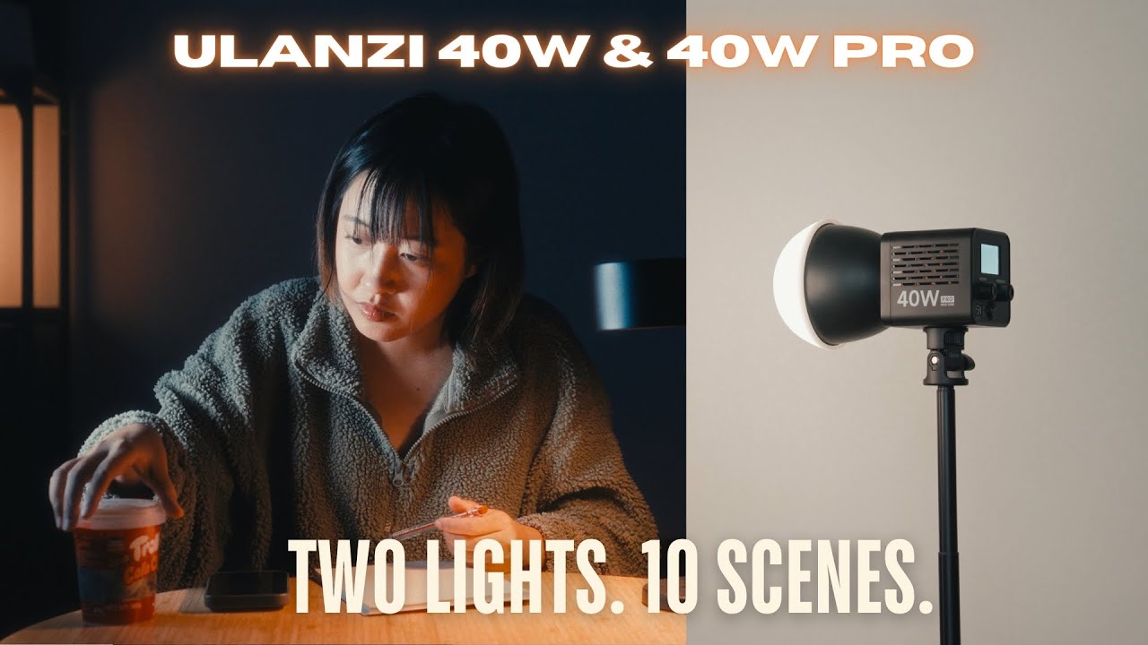 ผมจัดไฟในห้องเล็กๆให้เหมือนหนังโดยใช้ไฟแค่ 2 ตัว | Ulanzi L023 & L024