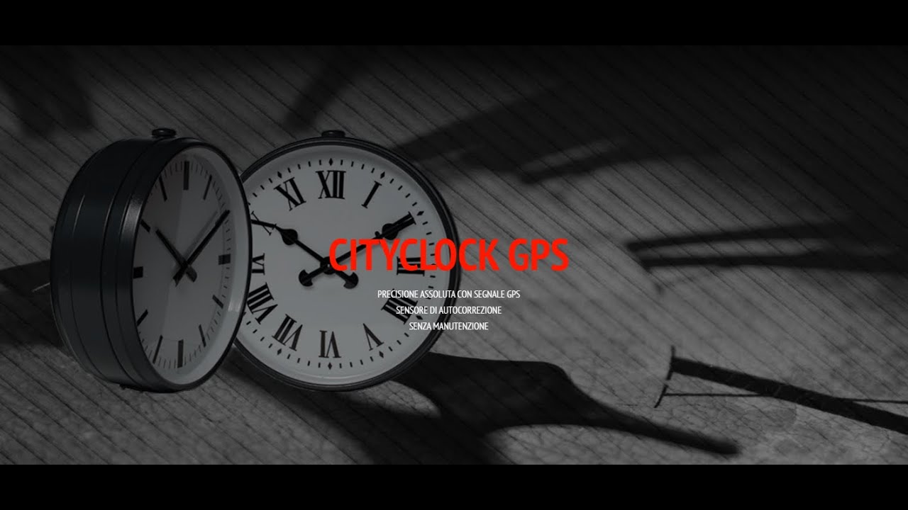 Configurazione  CITYCLOCK – Secondari SENZA Autocorrezione SEC05