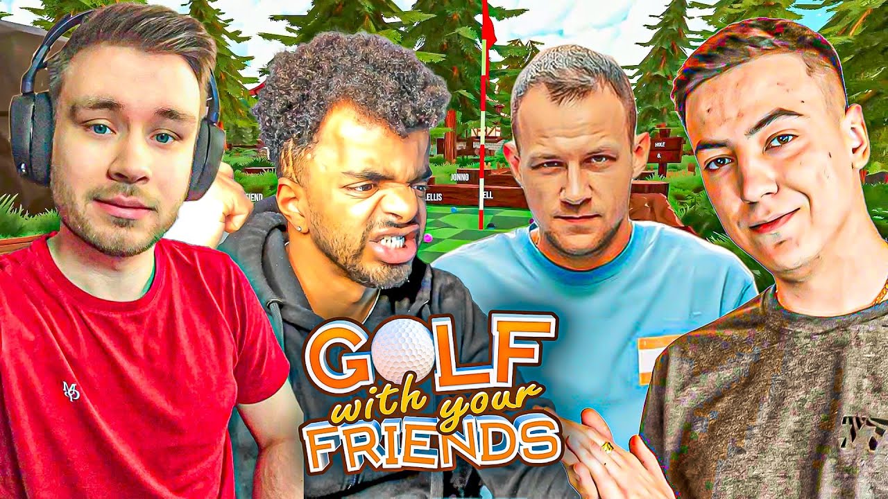 GĄSKA ZNOWU SIĘ POPISAŁ... XD - GOLF Z EKIPĄ