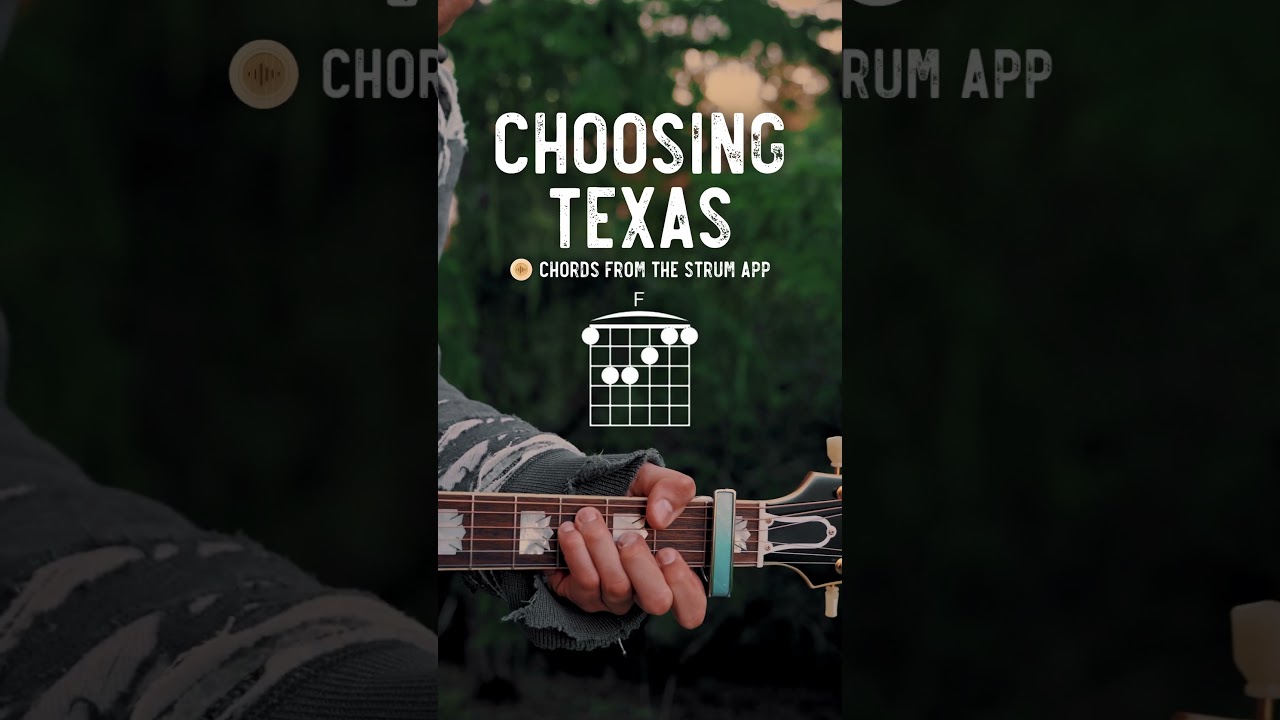 Choosing Texas Ella Langley Guitar Tutorial // Choosing Texas Guitar Lesson