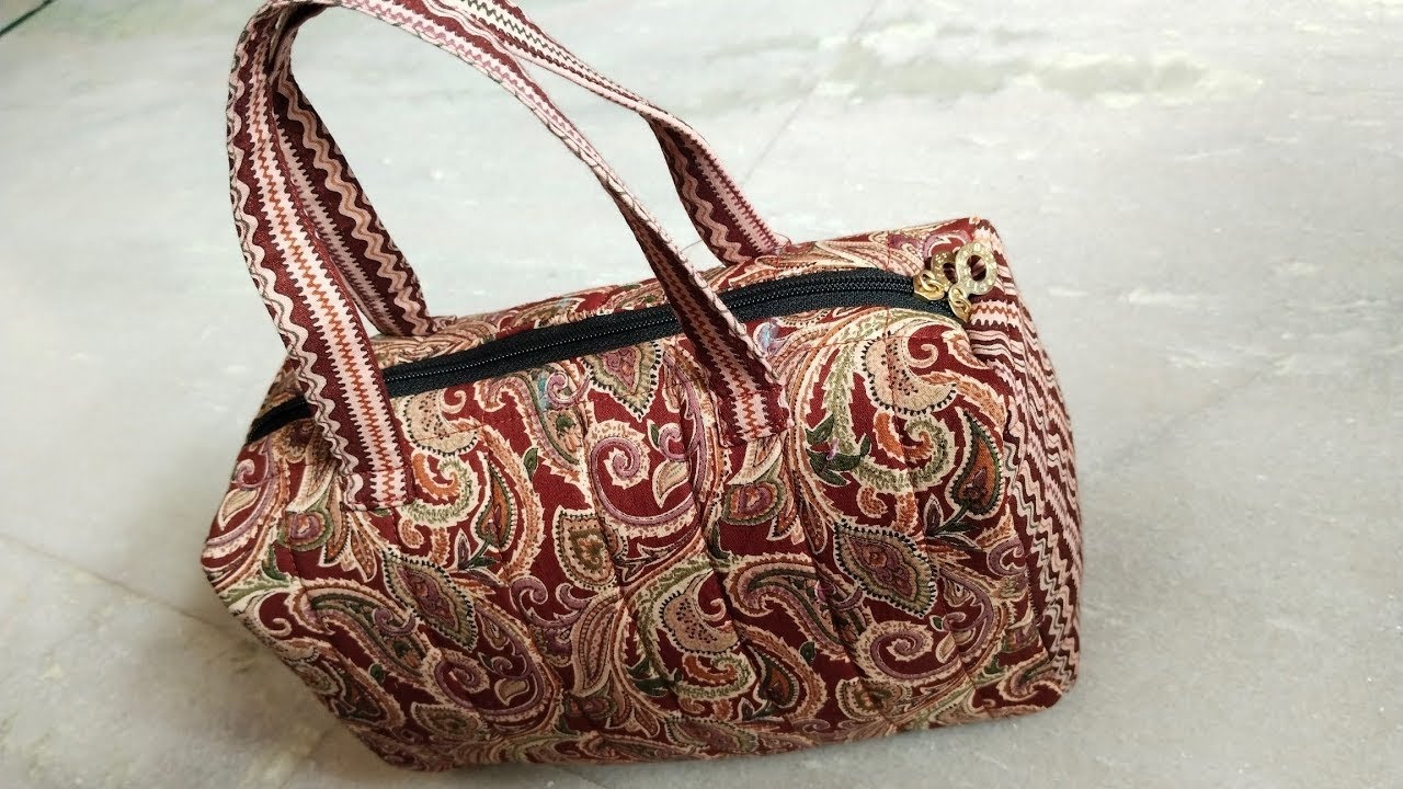 बैग बनाने का इतना आसान तरीका कोई नहीं बतायेगा। Beautiful Bag cutting and stitching tutorial