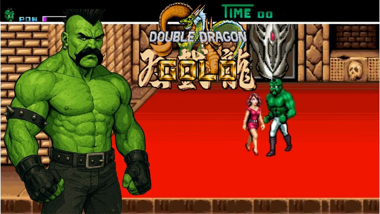 ✅Double Dragon Gold 雙截龍黃金版全角色 - ABOBO [OpenBOR] games game