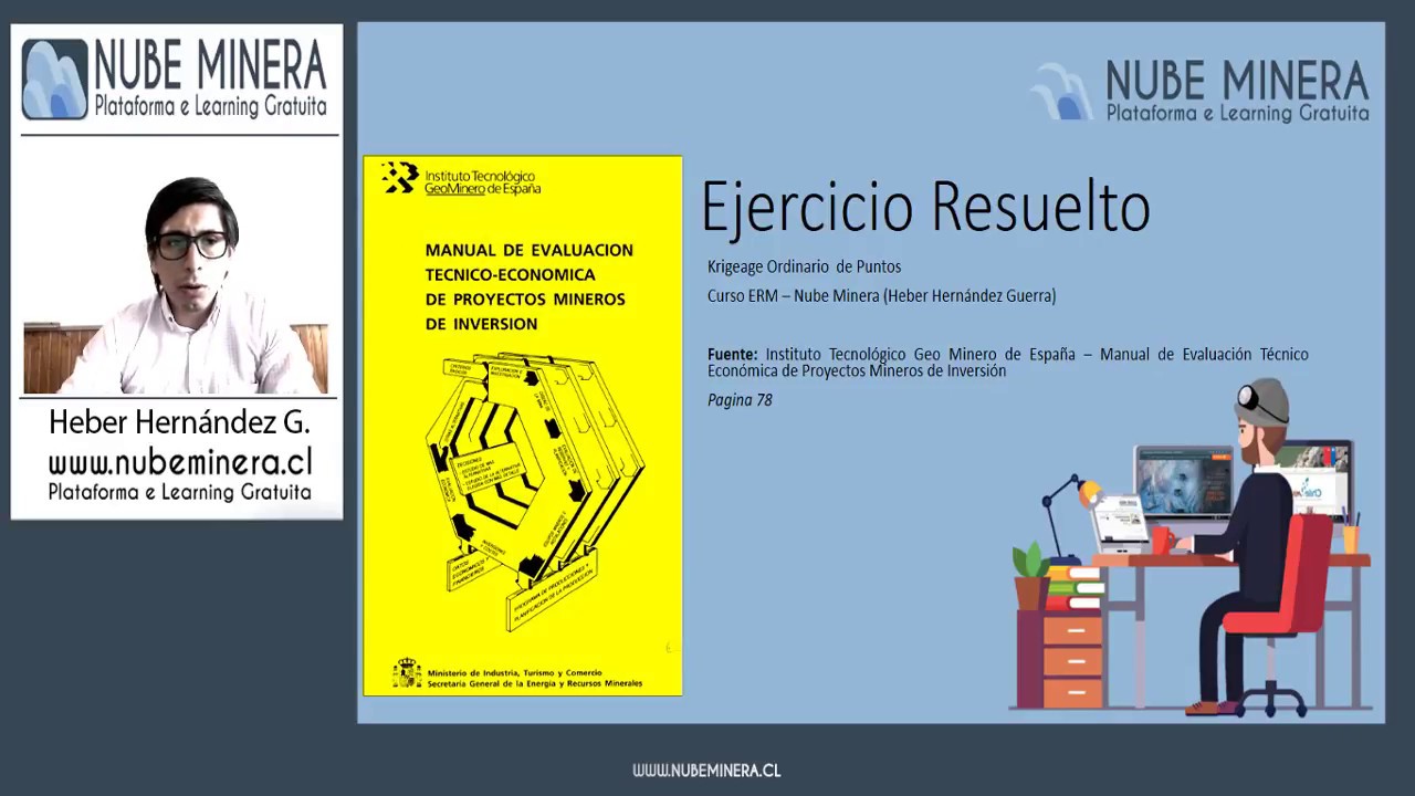 Ejercicio Resuelto Kriging Ordinario -   Excel y Ecualin