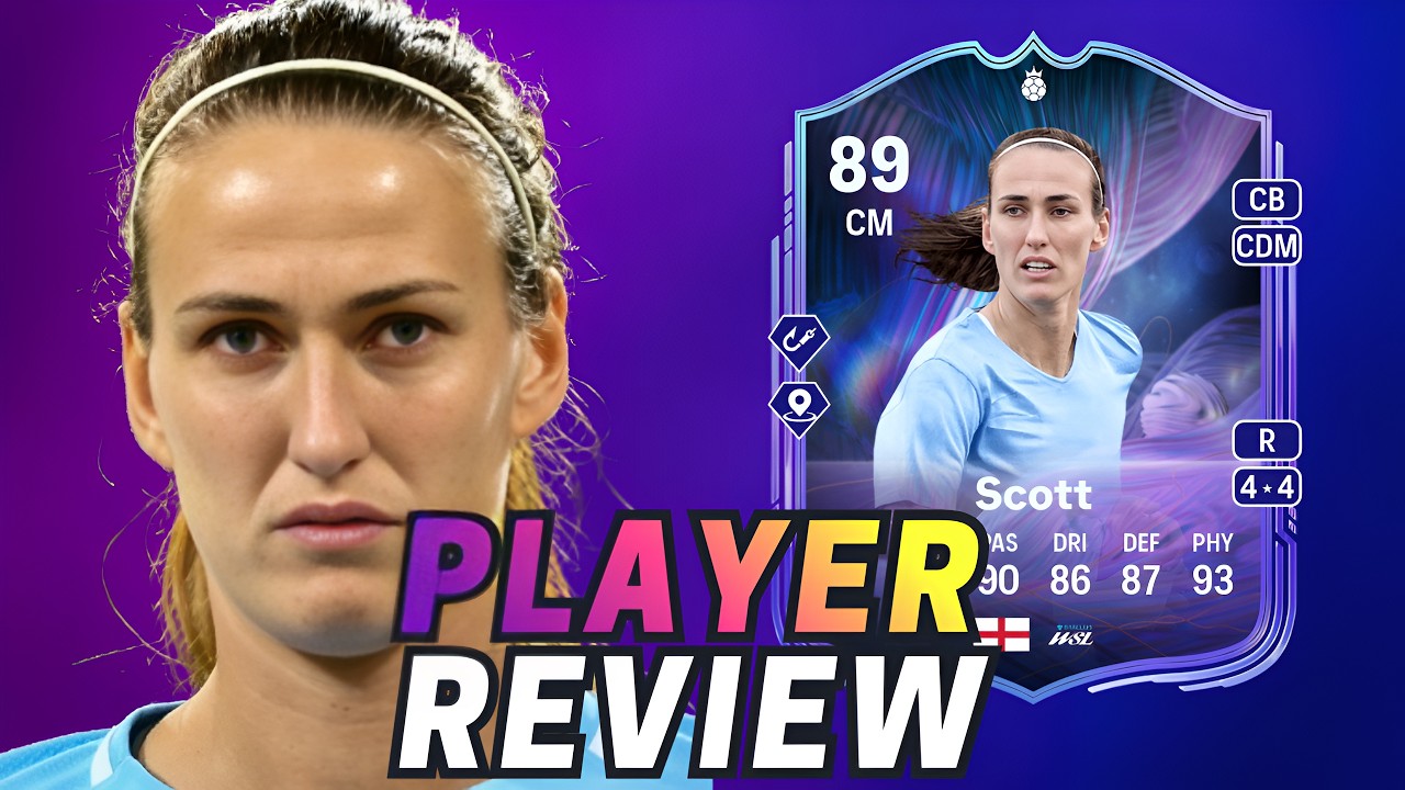 Jill Scott Fantasy FC Hero EAFC 26 PLAYER REVIEW