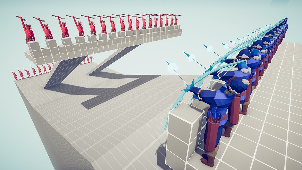 Tournament on The Hill Map in TABS! | Totally Accurate Battle Simulator TABS