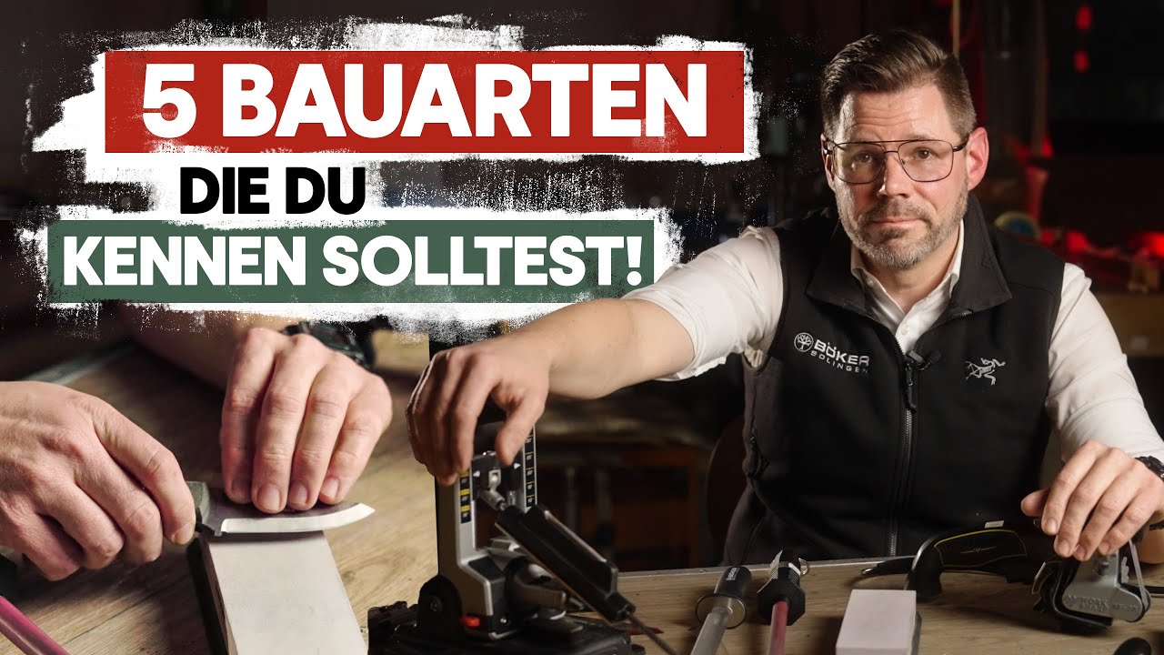 Messer richtig sch&auml;rfen - 5 Sch&auml;rfger&auml;te, die du kennen solltest! | B&ouml;ker Solingen