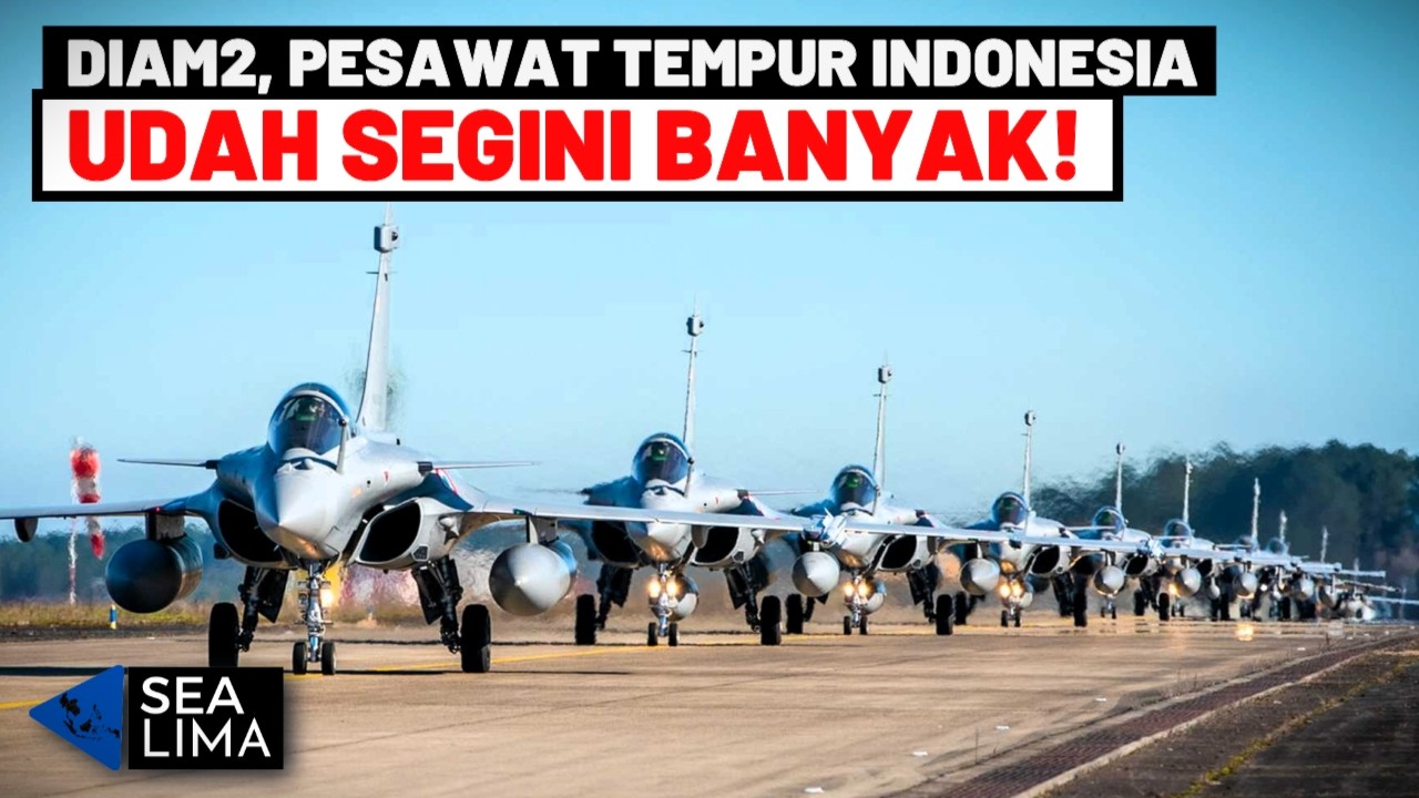 5 Negara Dengan Pesawat Tempur TERBANYAK di Asia Tenggara 2025
