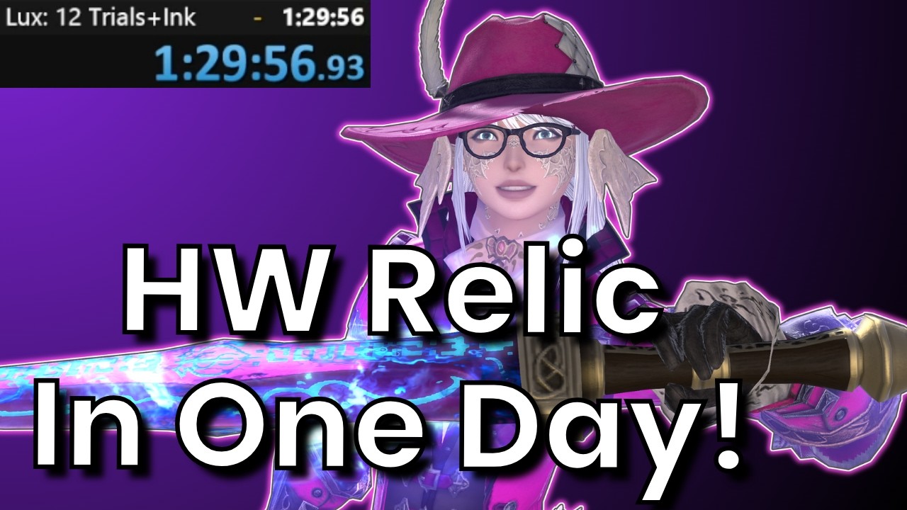 Anima Speedrun: How Fast Can You MAKE and FINISH a HW Relic Weapon?!