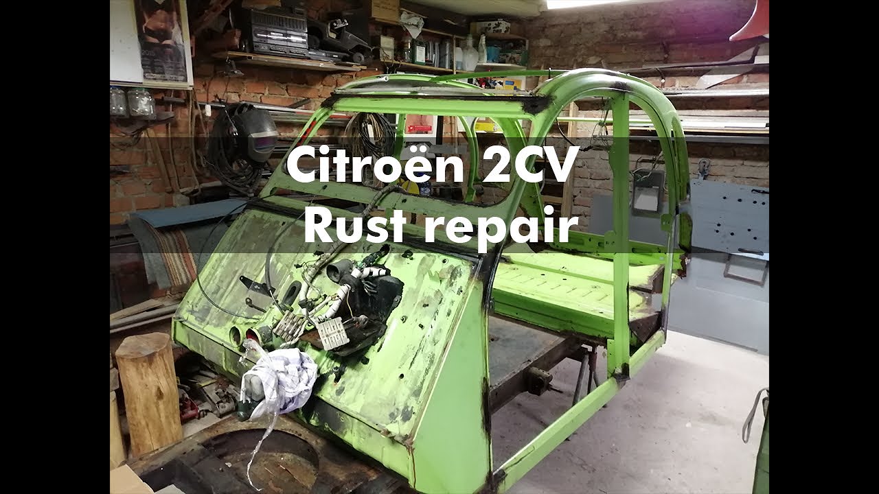 CITROËN 2CV Repair | SEVERELY RUSTED FRAME | Chassis And Frame Rust Repair