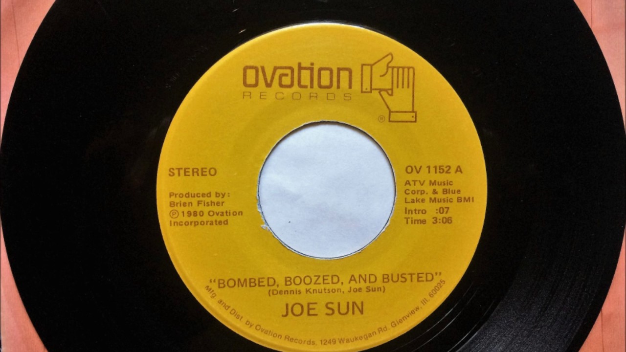 Bombed Boozed And Busted , Joe Sun , 1980