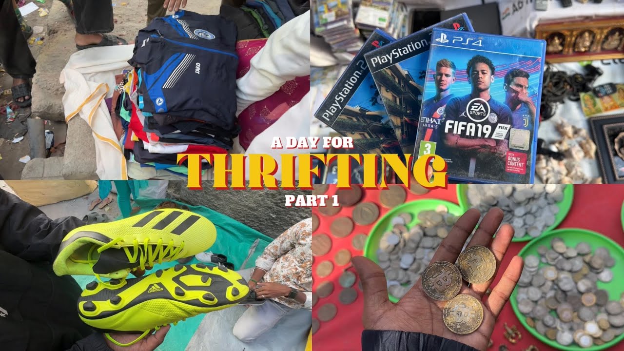 Thrifting in Bangalore | Vlog 1 | Chickpet Market | Jackets | Chor Bazar