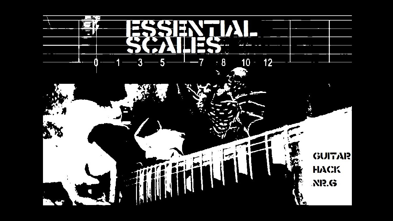 5 Essential Scales for Hardcore Punk/Crust/D-Beat Guitar (Guitar-Hack #6) [w/Tabs]