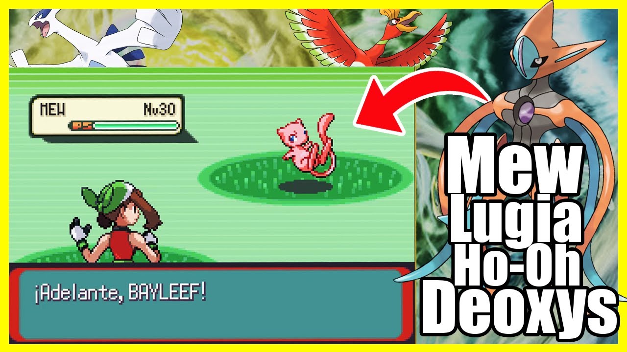 Como Capturar a Mew, Lugia, Ho-Oh y Deoxys en Pokémon Esmeralda
