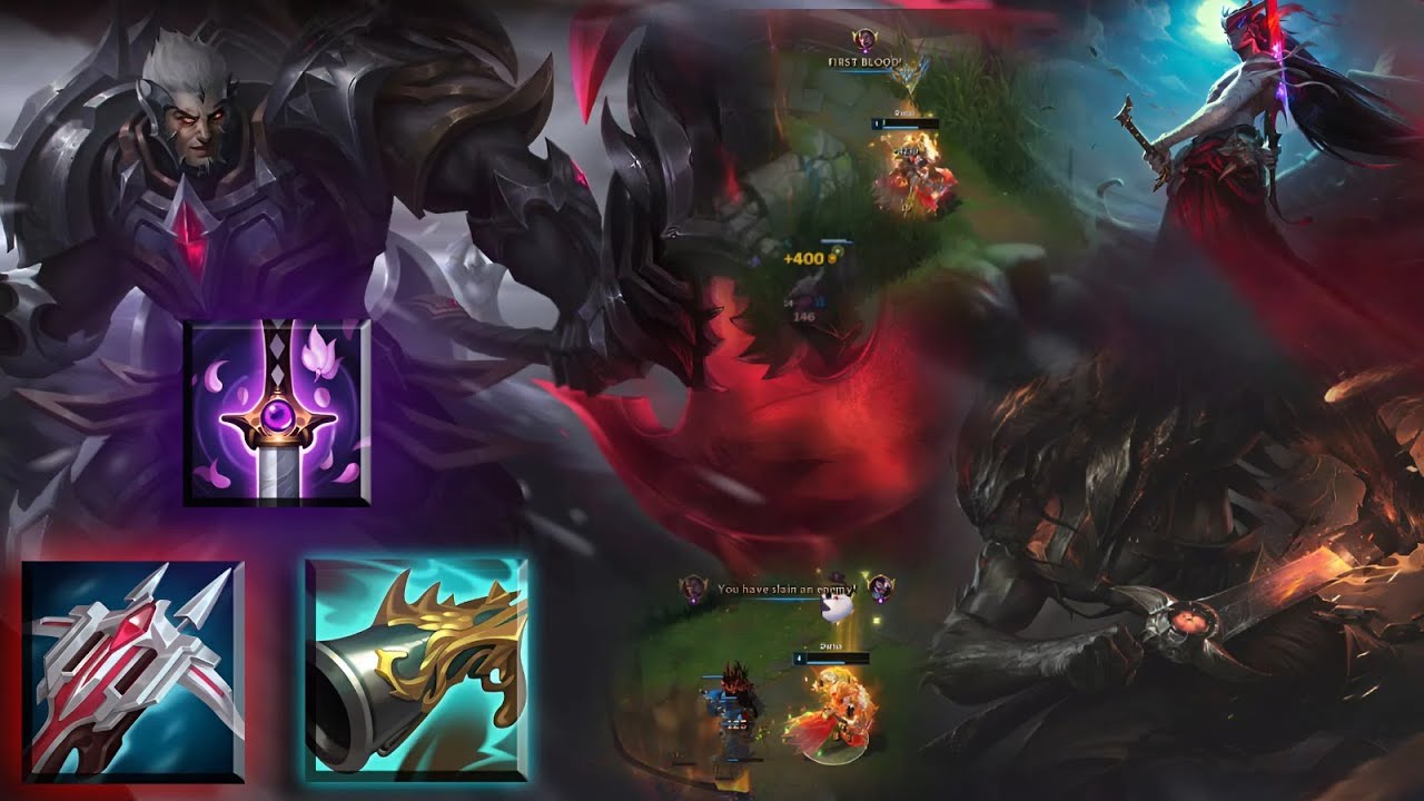 Destroying Yasuo and Yone with Crit Darius