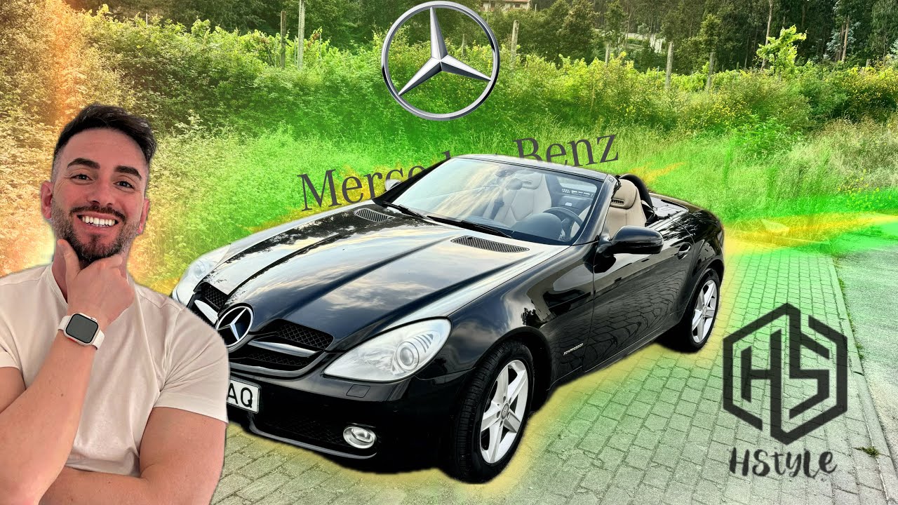 COMPREI UM CABRIO🔥 Mercedes SLK 200 184CV R171.2