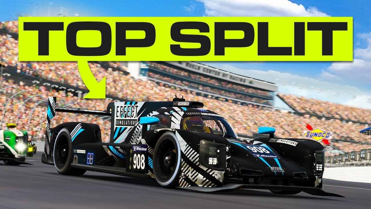 My First TOP SPLIT iRacing Special Event