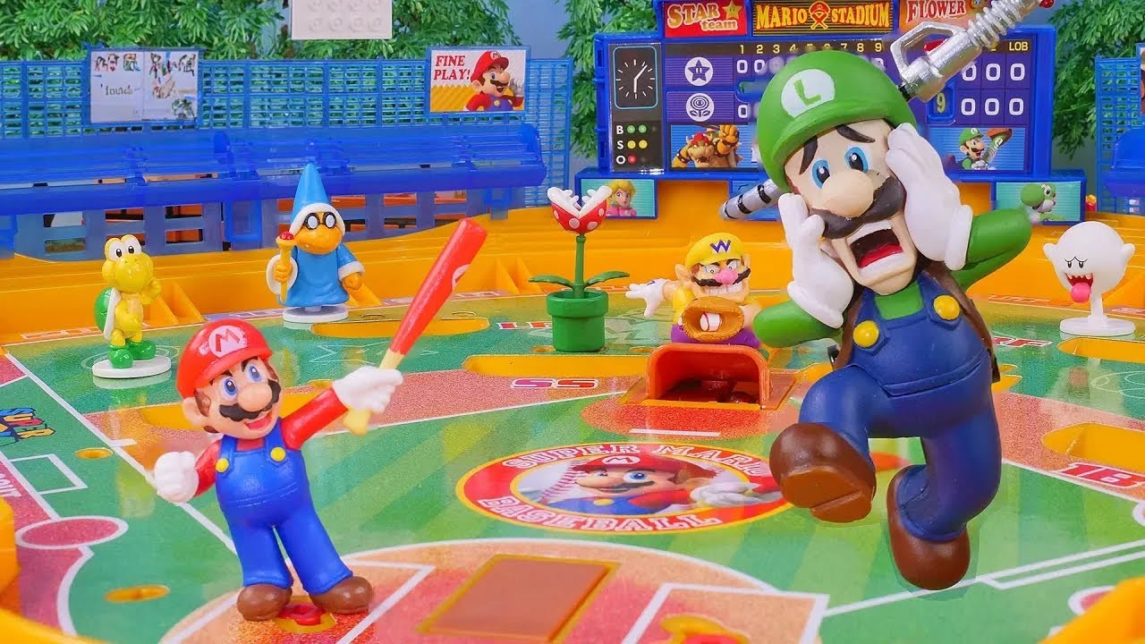 Super Mario baseball board