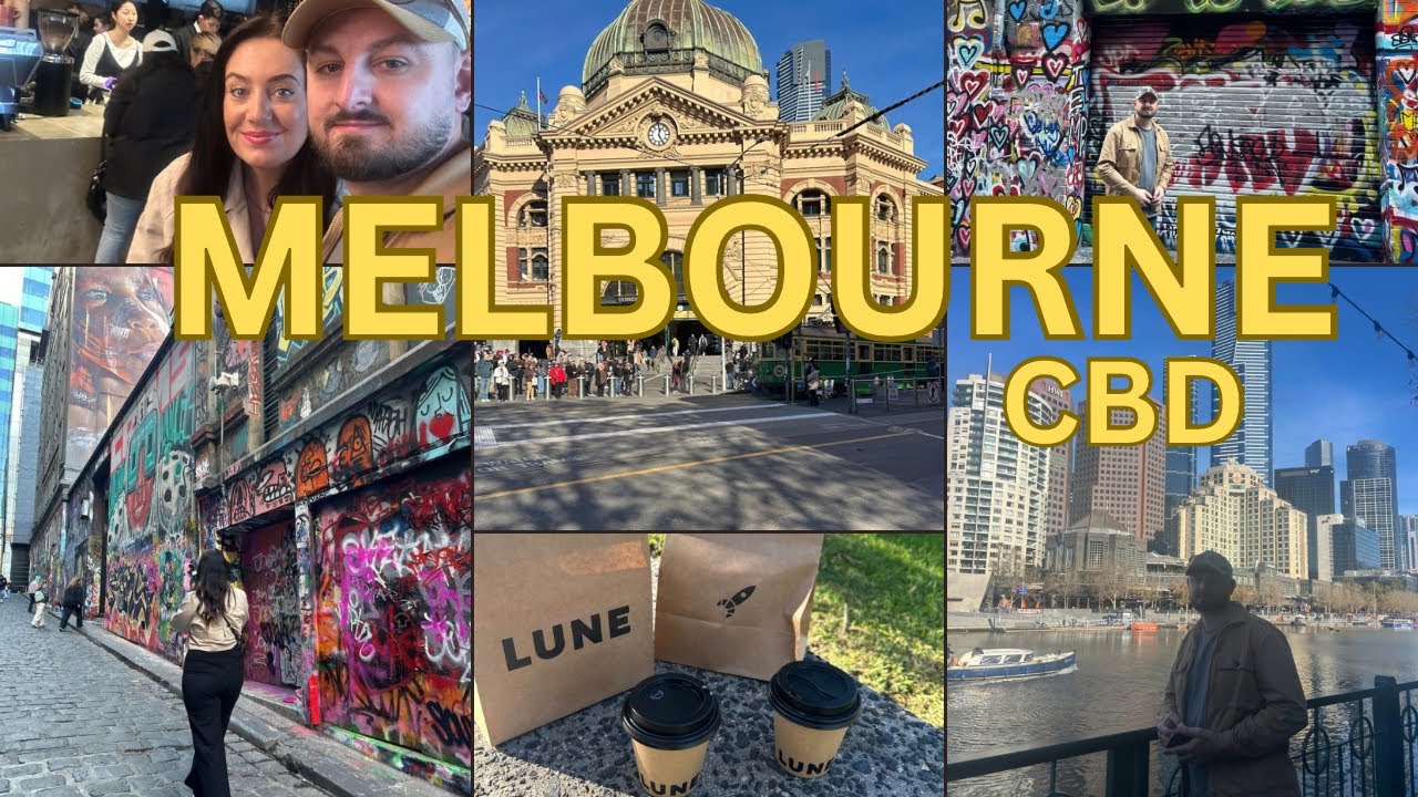 Melbourne vlog | Lune | Fed Square | Hosier Lane | National Gallery of Victoria 🇦🇺