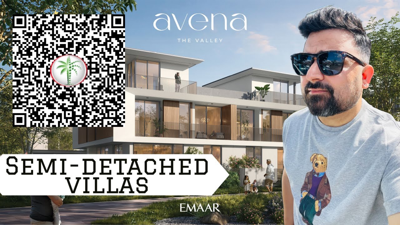 AVENA AT THE VALLEY ! SEMI-DETACHED VILLAS ! EMAAR PROPERTIES ! VALLEY- PHASE 2.