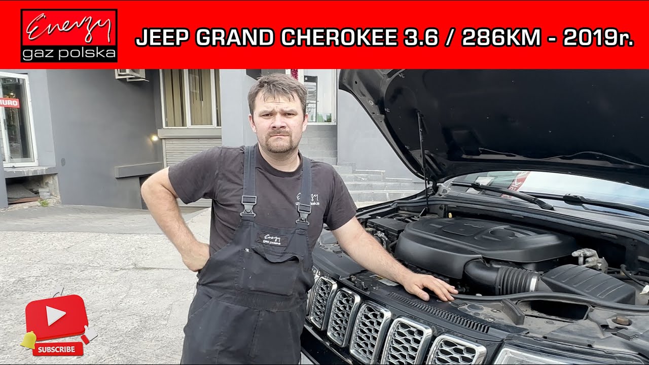 MONTAŻ LPG JEEP GRAND CHEROKEE 3.6 286KM 2019R NA GAZ BRC W ENERGY GAZ POLSKA