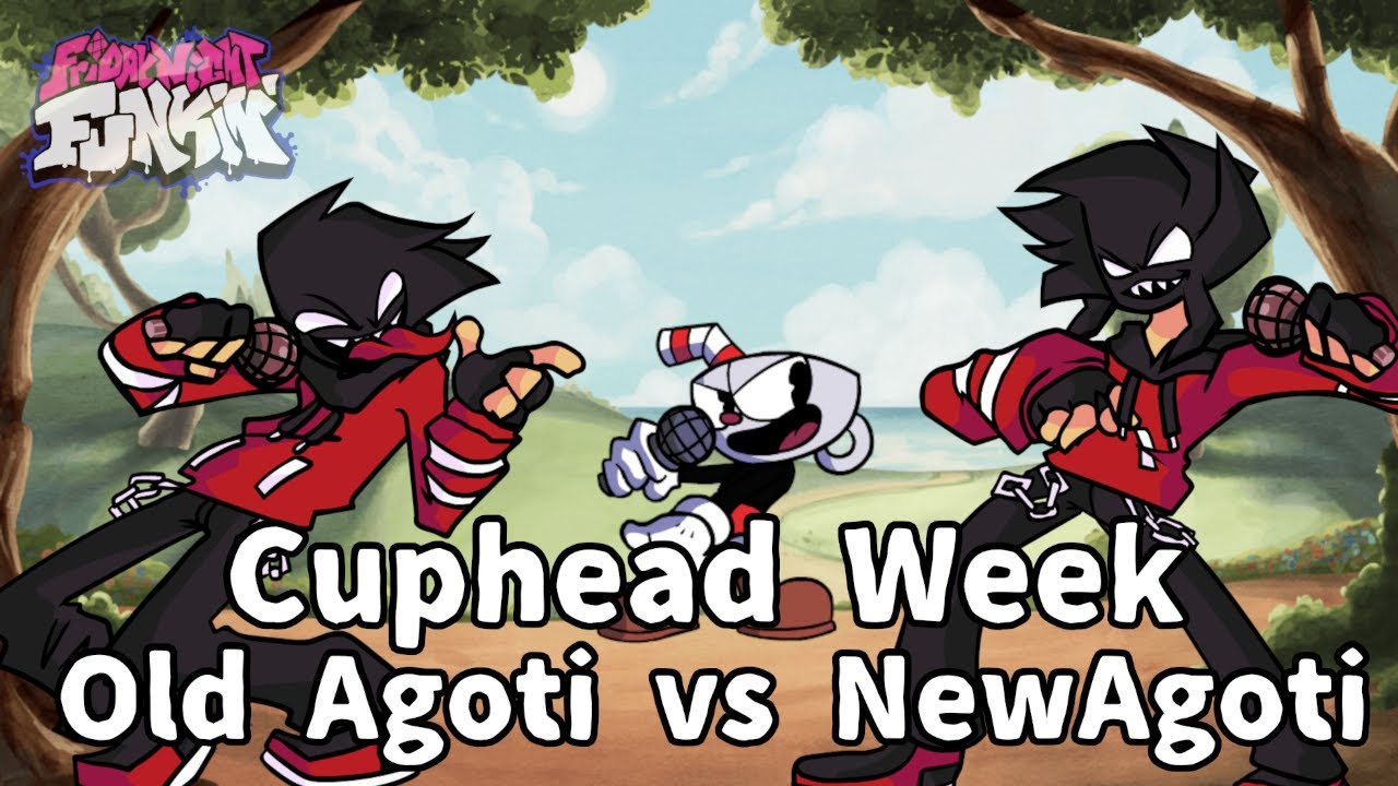 Friday Night Funkin' - Cuphead Week Song but old Agoti And new Agoti Sing it