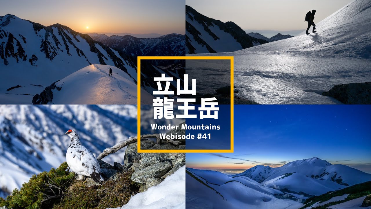 雷鳥天国 立山・龍王岳【 Wonder Mountains #41 】 Nikon Z8 8K HDR N-RAW