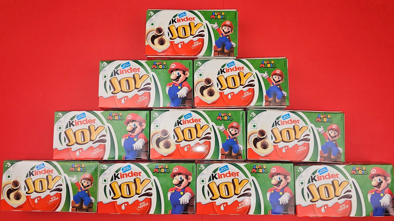 New!! Supermario Kinder joy Edition India Unboxing First Live!! #yt#ytviral#youtubeviral#viralvideo