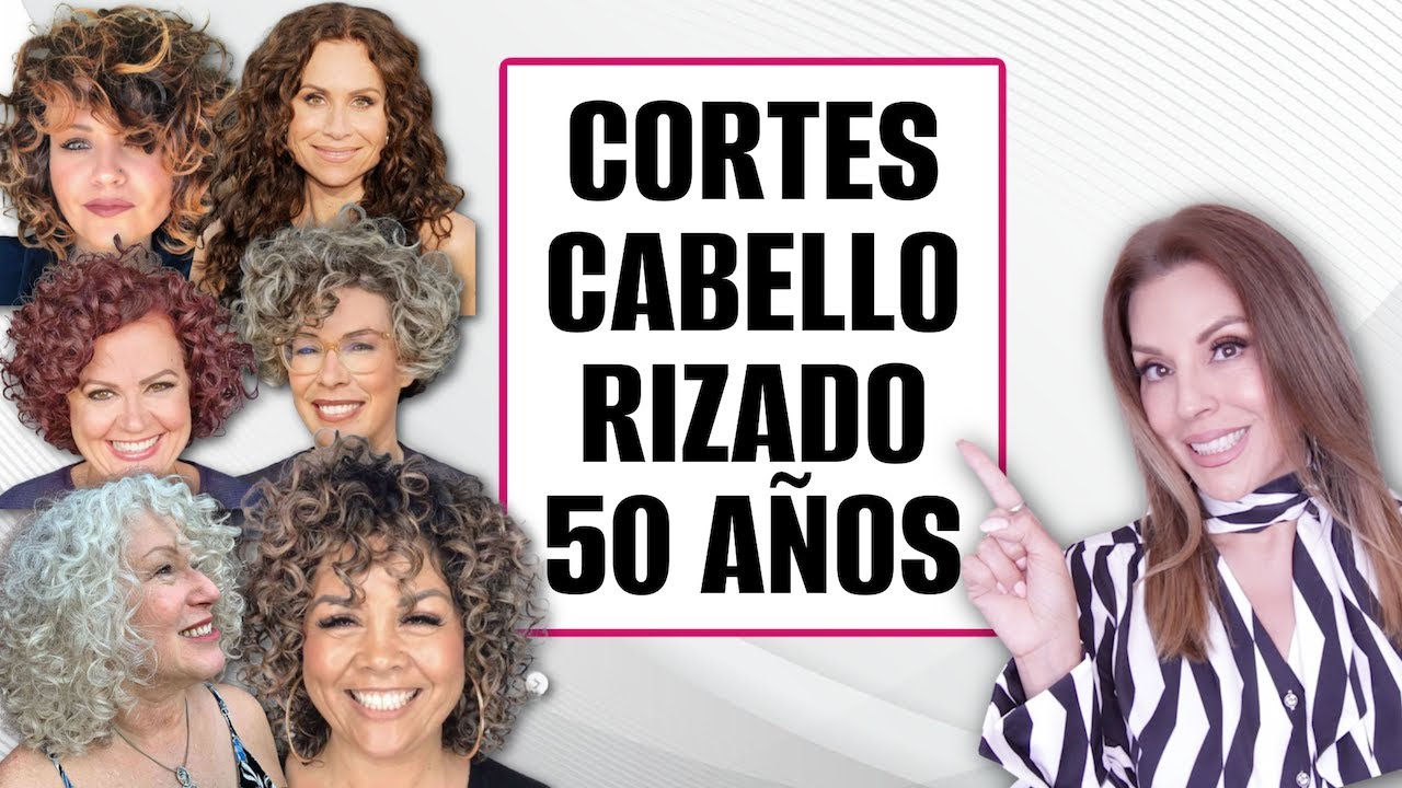 CORTES DE CABELLO RIZADO PARA MUJERES DE 50 AÑOS