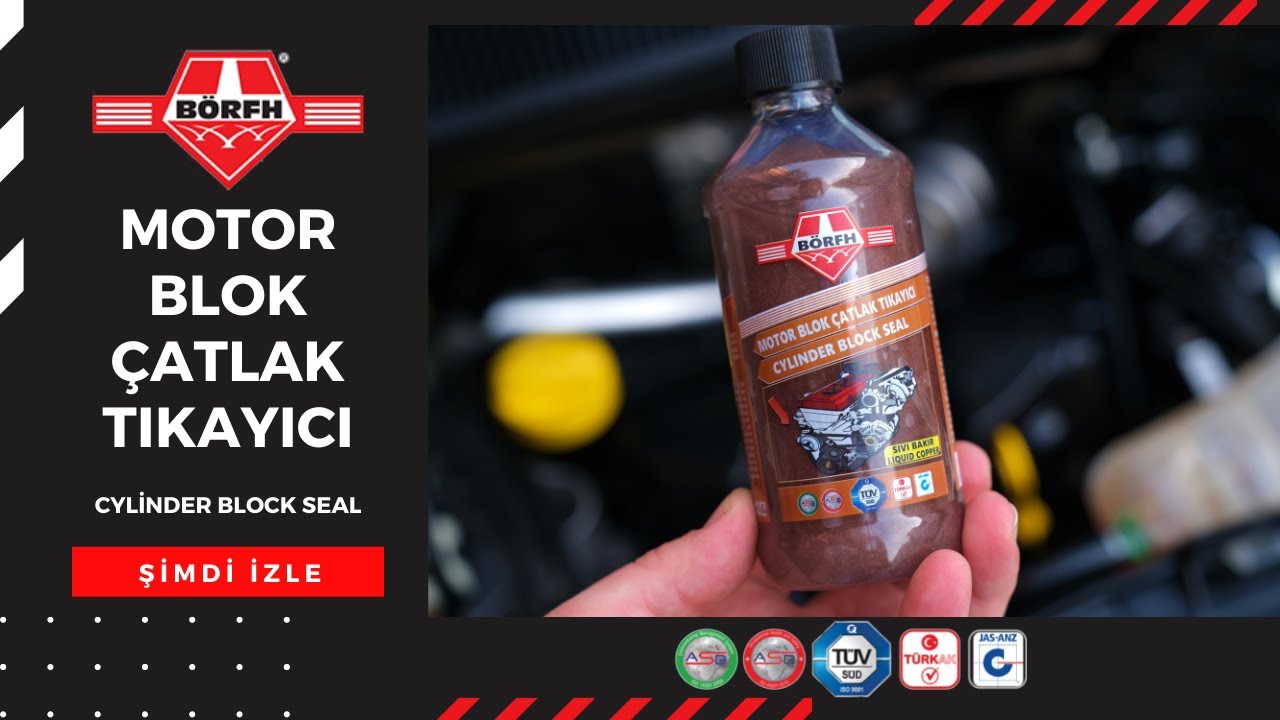BÖRFH Motor Blok Çatlak Tıkayıcı