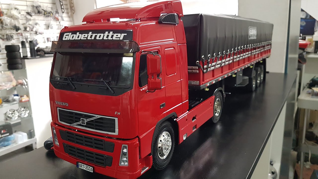 BRUTUS - TAMIYA VOLVO FH 2010 GRANELEIRO MFC/4YWD RC