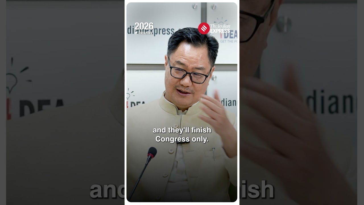 EXCLUSIVE: Kiren Rijiju: Congress should be worried about the Cockroach Janata Party.