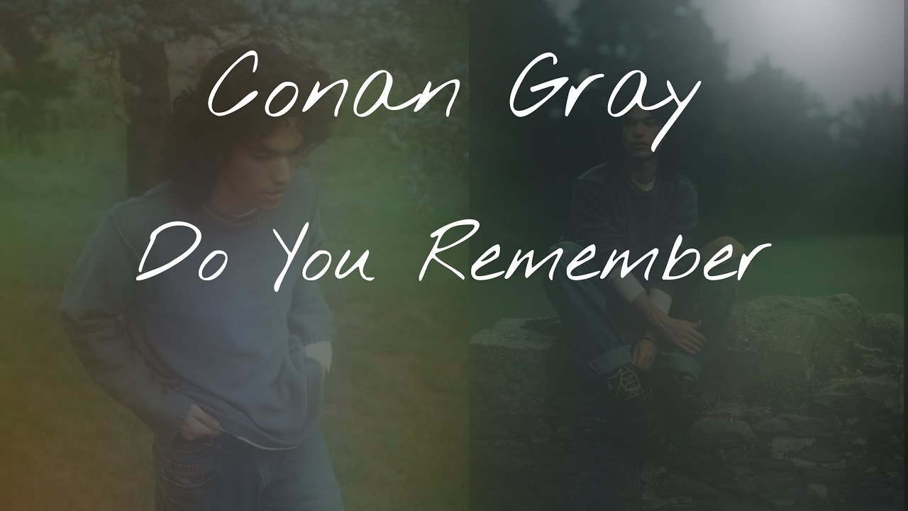 Conan Gray - Do You Remember (Lyrics)