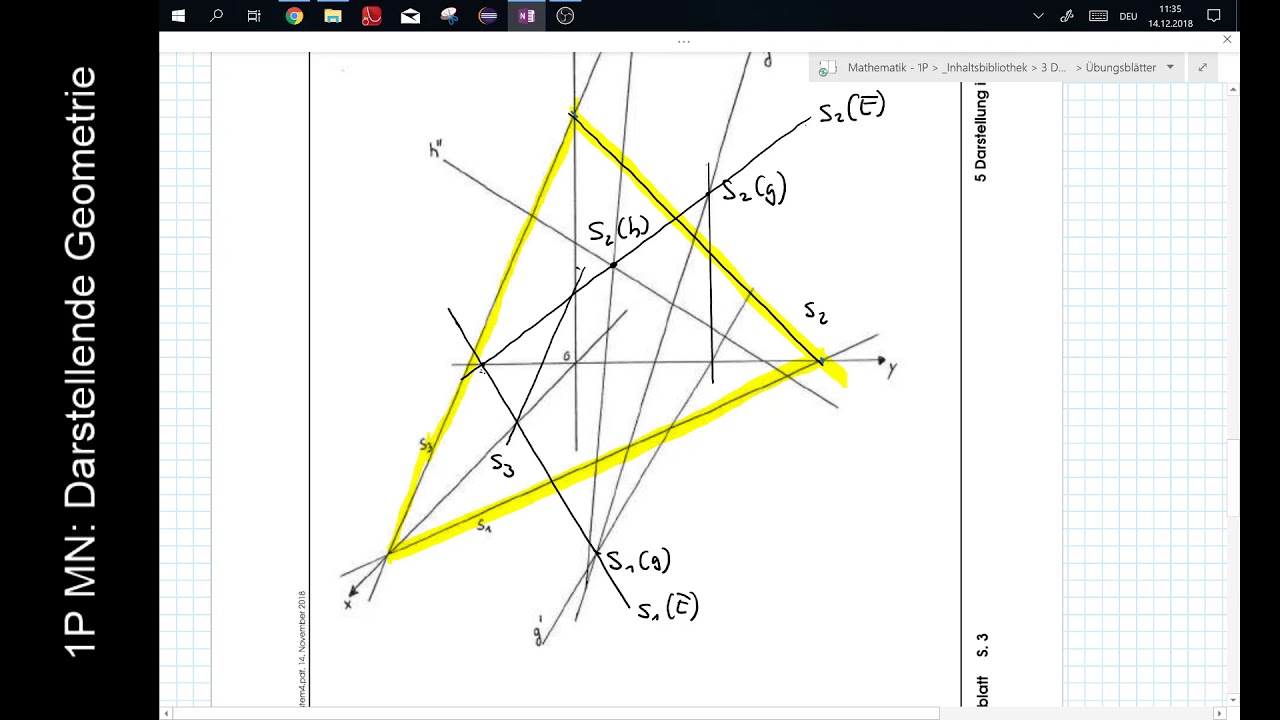 Darstellende Geometrie: A3.9 A3