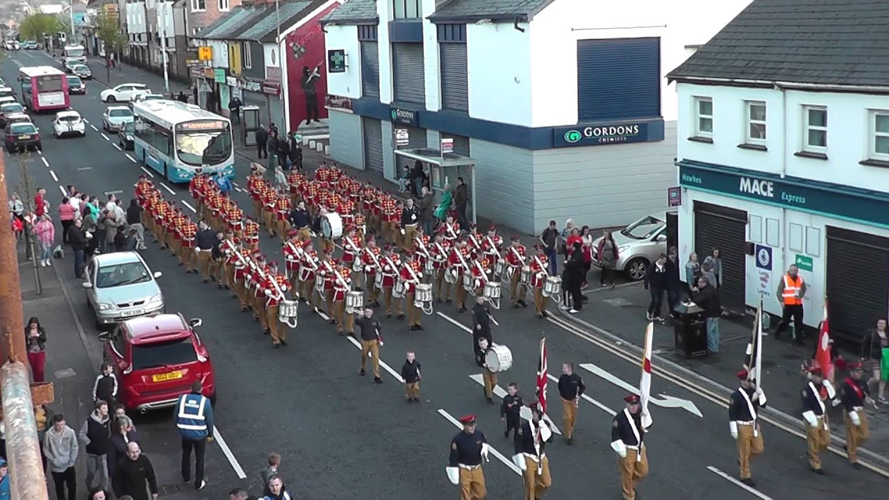Gertrude Star FB @ East Belfast Protestant Boys FB Parade 2013