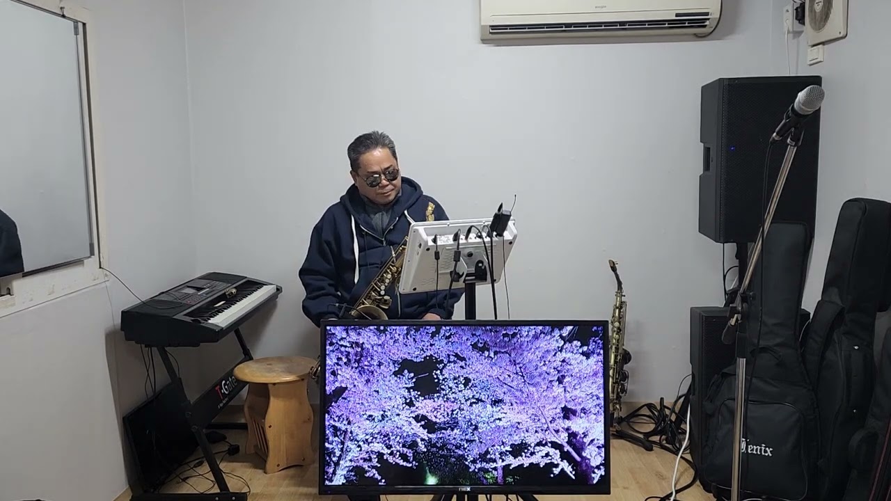 박재홍  물레방아 도는내력  테너색소폰연주  함기식