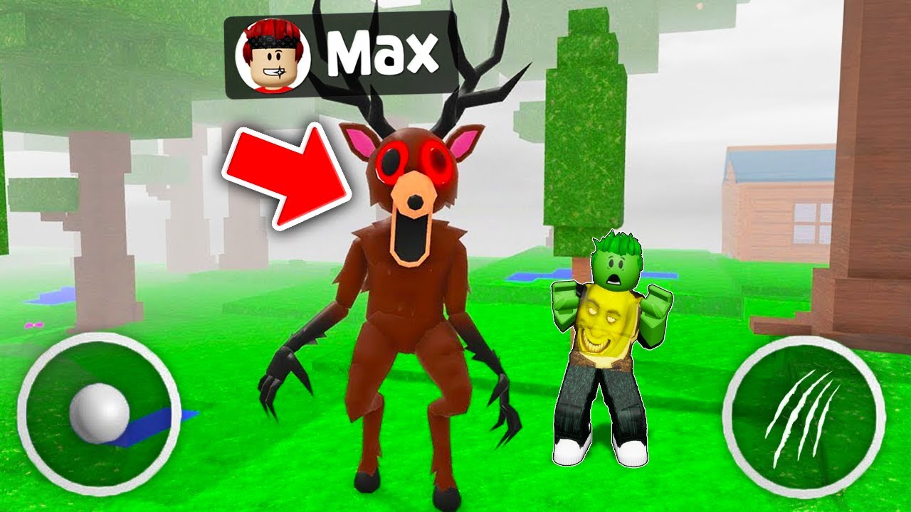 SONO DIVENTATO IL CERVO SU 99 NOTTI NELLA FORESTA E SPAVENTO GIGINO su ROBLOX!