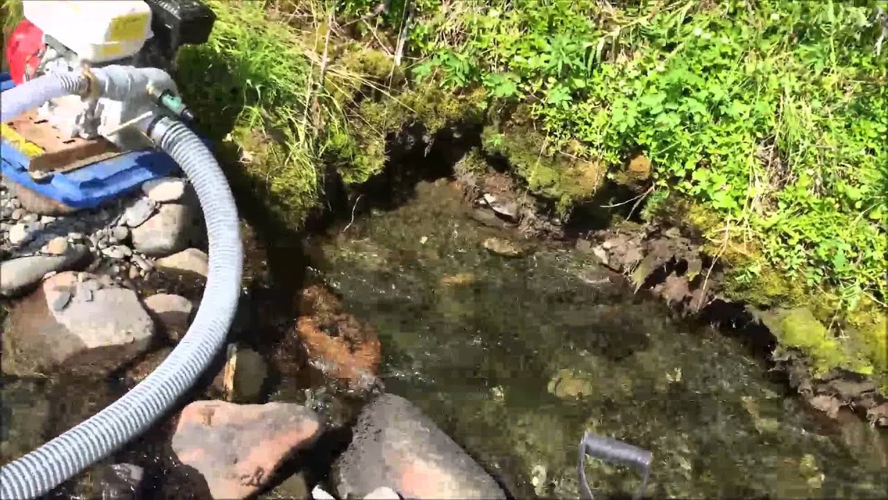 Peters Creek Alaska Gold Dredging